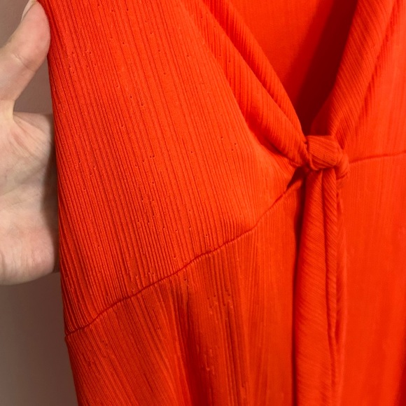 Zara Red Sun Dress Mini - Picture 2 of 4